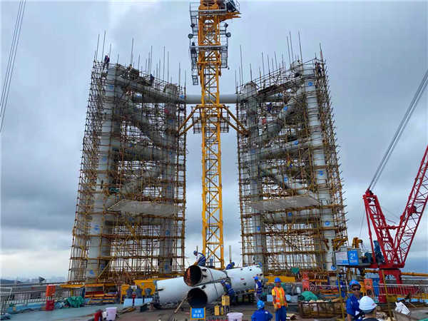 深圳賽格廣場(chǎng)大廈樓頂塔吊拆除工程實(shí)拍視頻2_深圳市蘇中九鼎機(jī)械設(shè)備有限公司